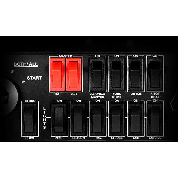 Logitech Saitek Pro Flight Switch Panel instrumentenpaneel