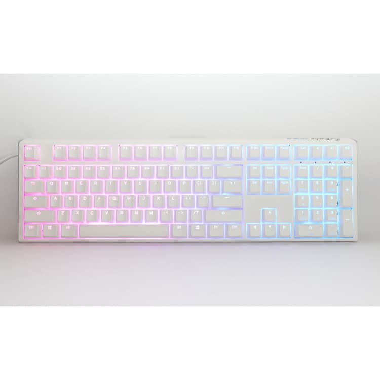 Ducky One 3 Classic Pure White toetsenbord — afbeelding 1