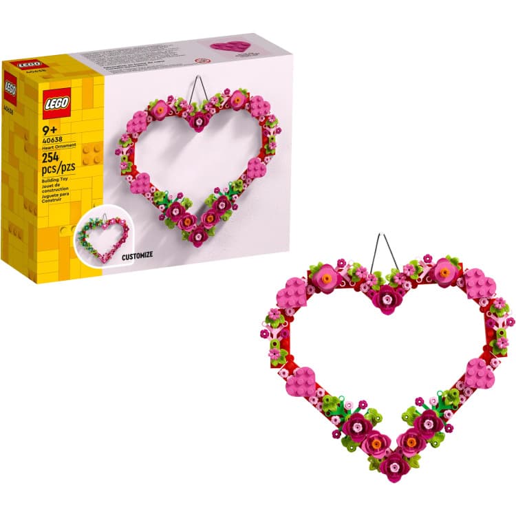 LEGO Hartvormige versiering Constructiespeelgoed — afbeelding 1