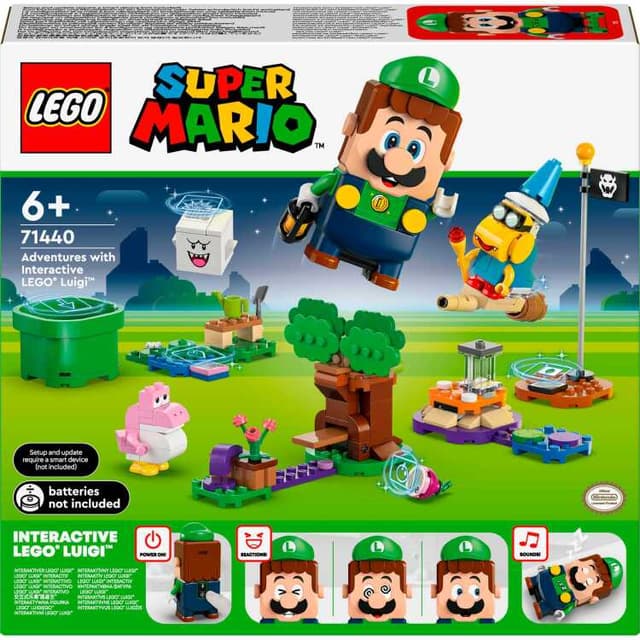 LEGO Super Mario - Avonturen met interactieve Luigi Constructiespeelgoed