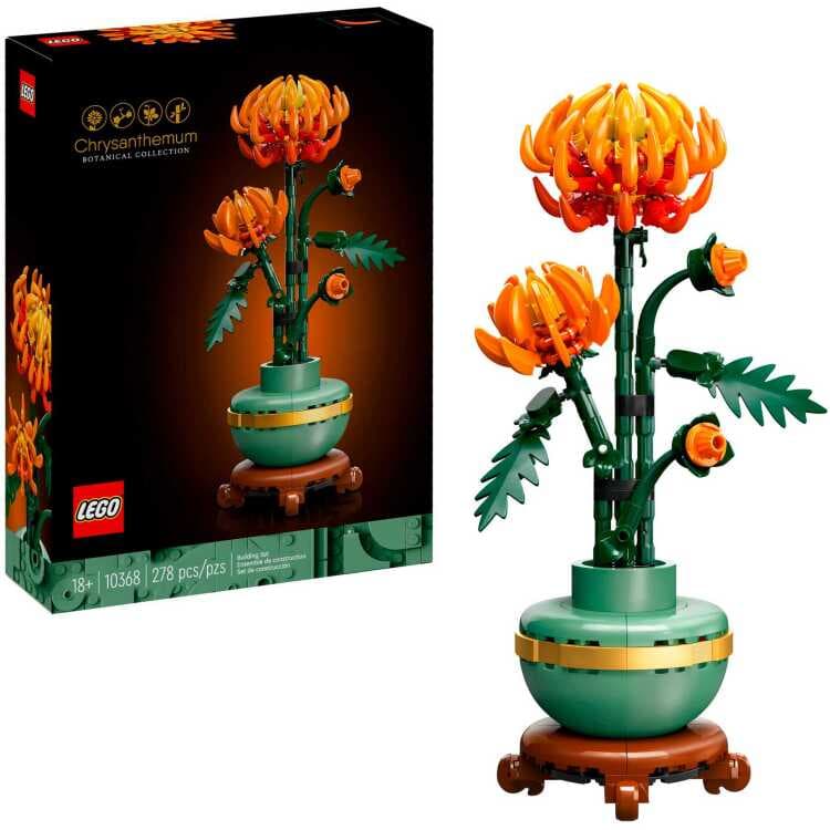 LEGO Botanical Collection - Chrysant Constructiespeelgoed — afbeelding 1