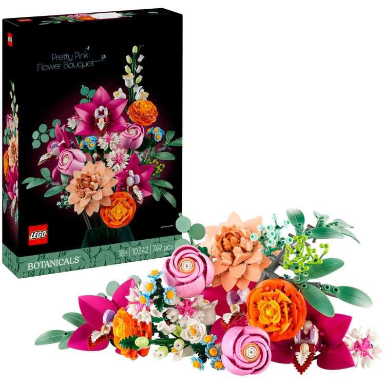 LEGO Botanical Collection - Roze boeket Constructiespeelgoed — afbeelding 1