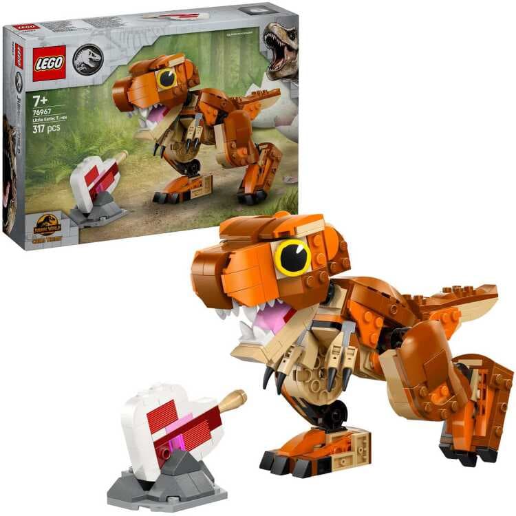 LEGO Jurassic World - Kleine Eetster: T. rex Constructiespeelgoed — afbeelding 1