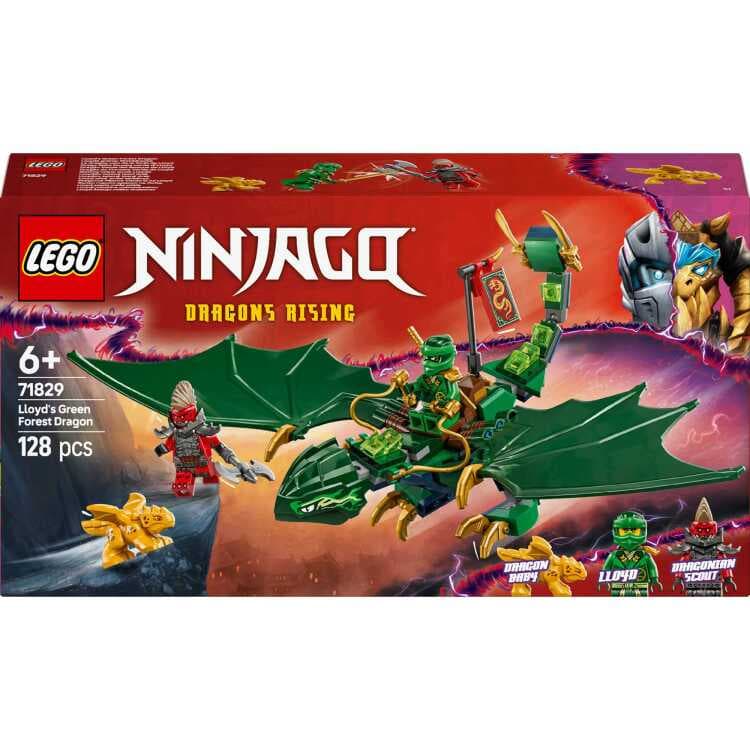 LEGO Ninjago - Lloyds groene bosdraak Constructiespeelgoed — afbeelding 1