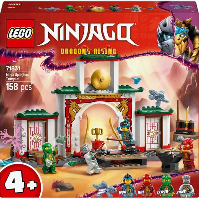 LEGO Ninjago - Spinjitzu ninjatempel Constructiespeelgoed