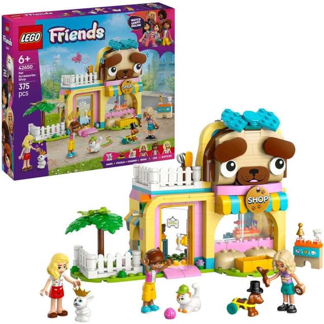 LEGO Friends - Winkel met dierenaccessoires Constructiespeelgoed