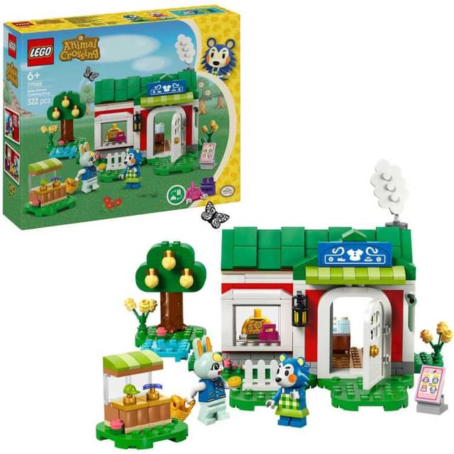 LEGO Animal Crossing - Kleermakerij van de zusjes Able Constructiespeelgoed