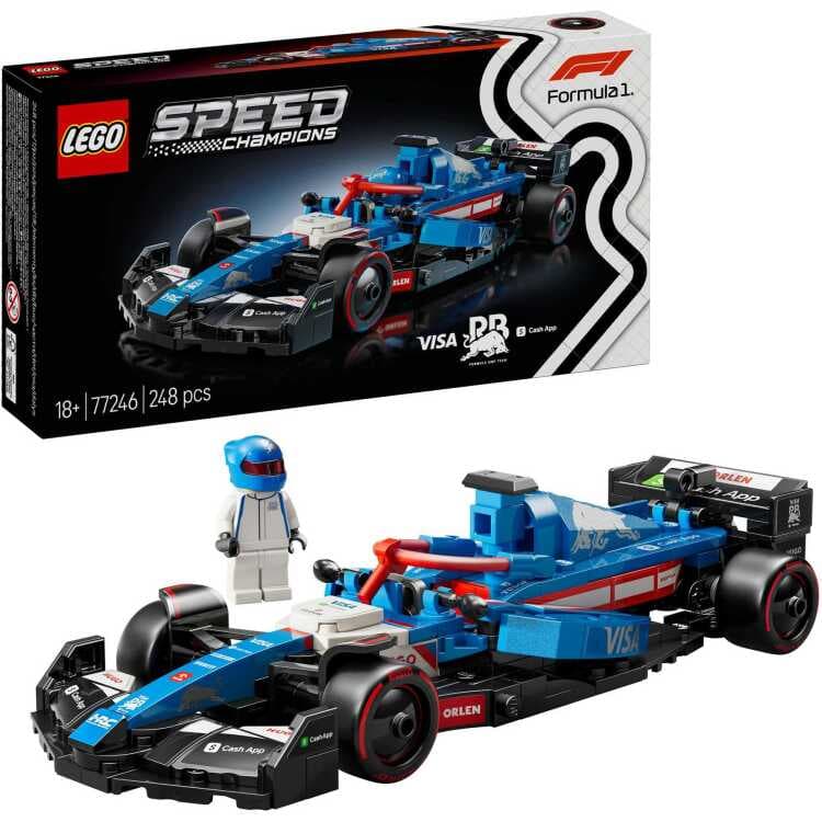 LEGO Speed Champions - Visa Cash App RB VCARB 01 F1 racewagen Constructiespeelgoed — afbeelding 1