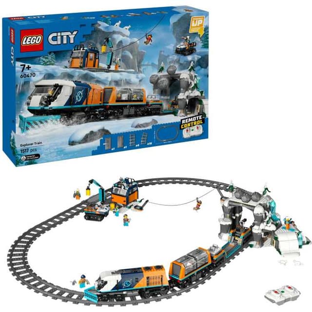 LEGO City - Onderzoekstrein op de Noordpool Constructiespeelgoed