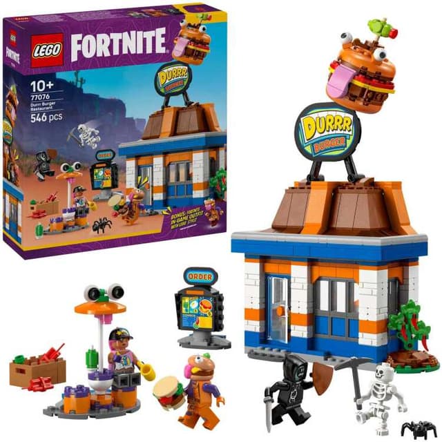 LEGO Fortnite - Durrr Burger restaurant Constructiespeelgoed