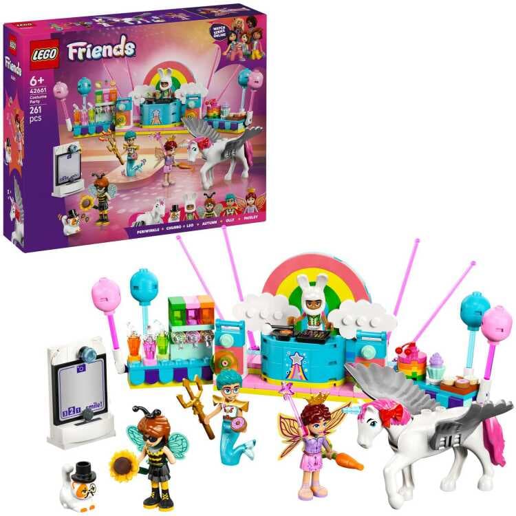 LEGO Friends - Verkleedfeestje met eenhoorn en fee Constructiespeelgoed — afbeelding 1