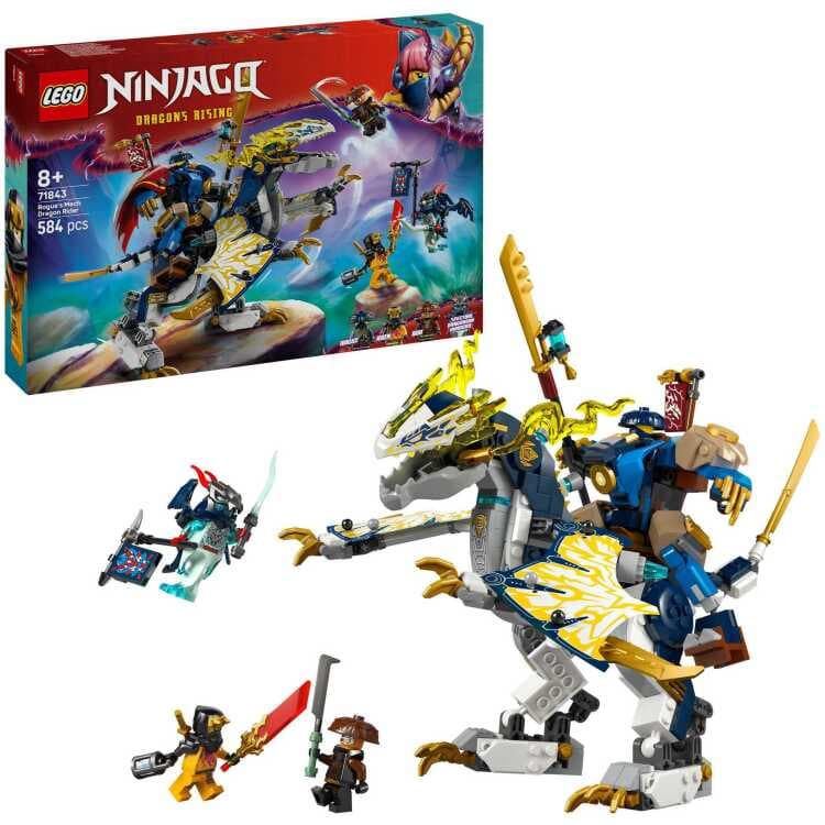 LEGO Ninjago - Rogue's mecha drakenrijder Constructiespeelgoed — afbeelding 1