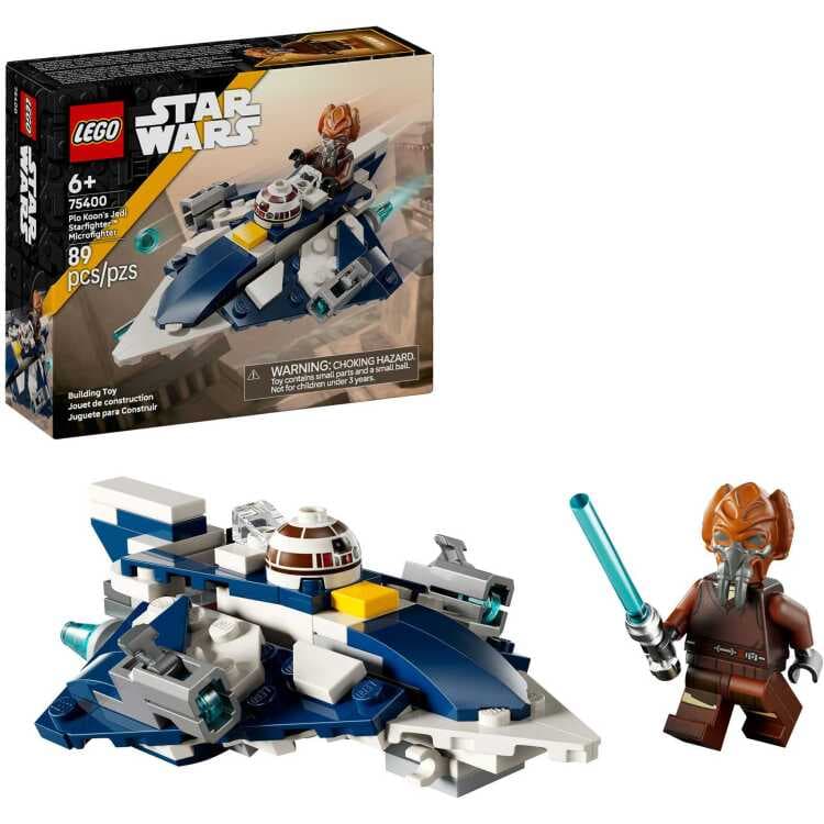 LEGO Star Wars - Plo Koons Jedi Starfighter microfighter Constructiespeelgoed — afbeelding 1