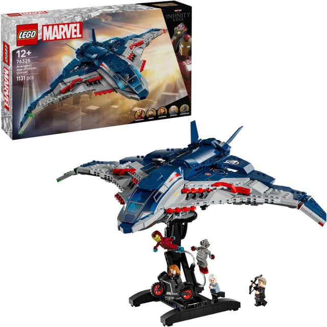 LEGO Marvel - Avengers: Age of Ultron Quinjet Constructiespeelgoed