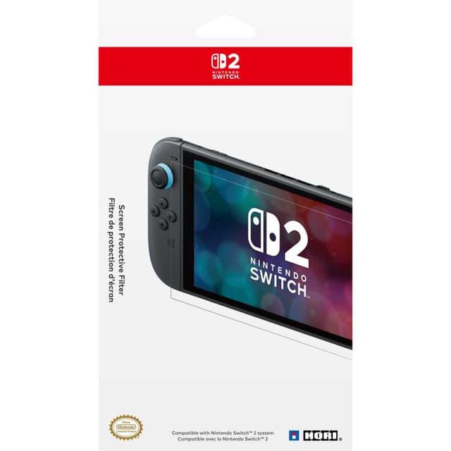 HORI Screen Protective Filter voor Nintendo Switch 2 screenprotector