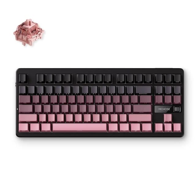 MCHOSE G87 Wireless Gasket Mount Custom Mechanical Keyboard gaming toetsenbord