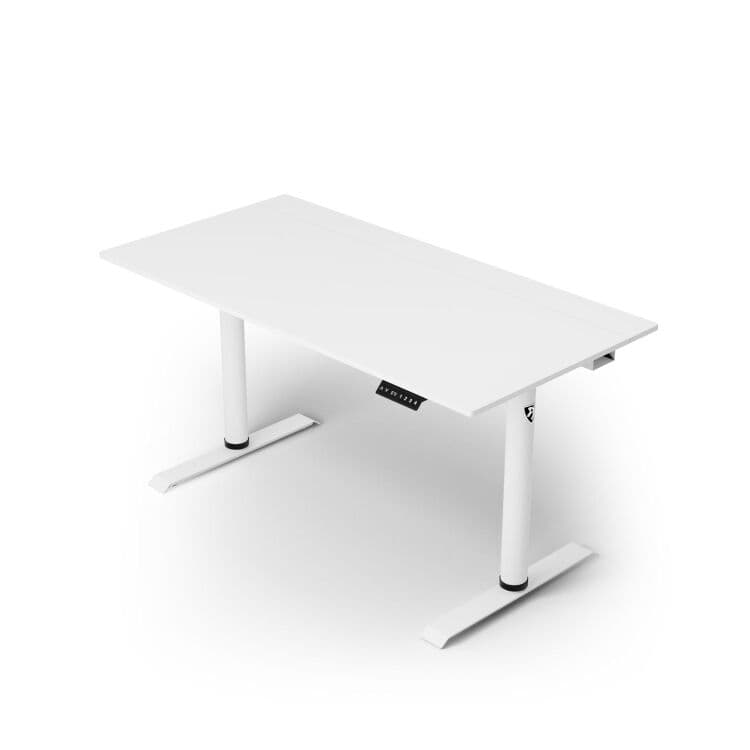 Arozzi Arena Nordico Sit/Stand Desk - White gaming desk — afbeelding 1