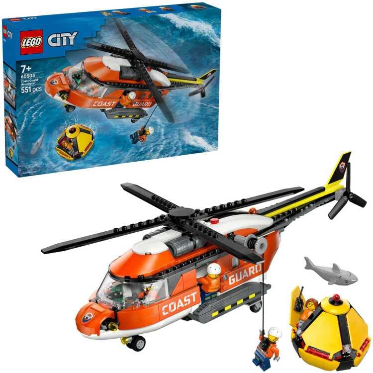 LEGO City - Kustwacht helikopter Constructiespeelgoed — afbeelding 1