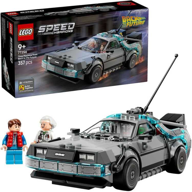 LEGO Speed Champions - Tijdmachine uit Back to the Future Constructiespeelgoed — afbeelding 1