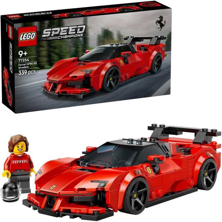 LEGO Speed Champions - Ferrari SF90 XX Stradale sportauto Constructiespeelgoed — afbeelding 1