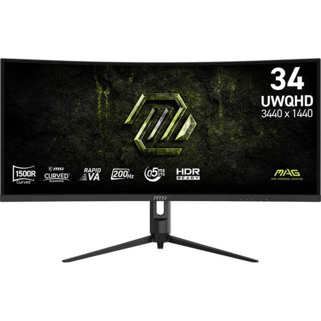 MSI MAG 342CQRF E20 34'' Curved gaming monitor