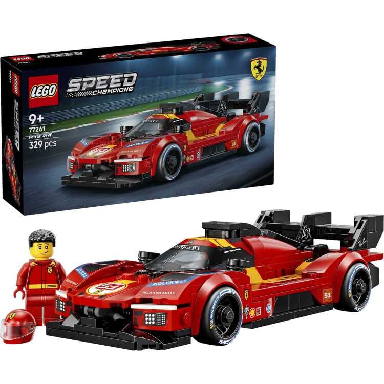 LEGO Speed Champions - Ferrari 499P Constructiespeelgoed — afbeelding 1