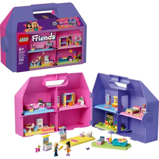 LEGO Friends - Creatieve poppenhuiskoffer Constructiespeelgoed