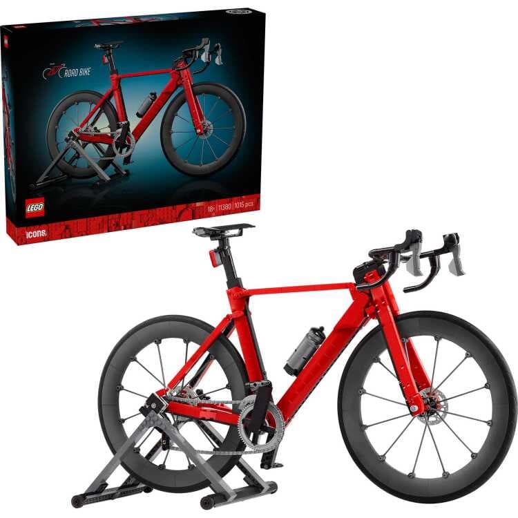 LEGO Icons - Racefiets Constructiespeelgoed — afbeelding 1