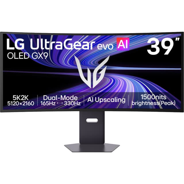 LG UltraGear evo OLED 39GX950B-B 39'' Curved gaming monitor