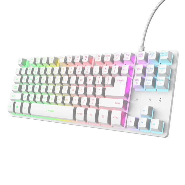 Trust GXT 833W Thado TKL gaming toetsenbord — afbeelding 1