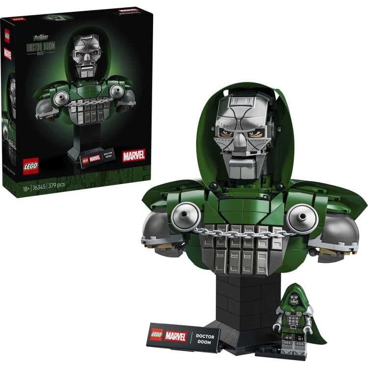 LEGO Marvel Super Heroes - Doctor Doom buste Constructiespeelgoed — afbeelding 1