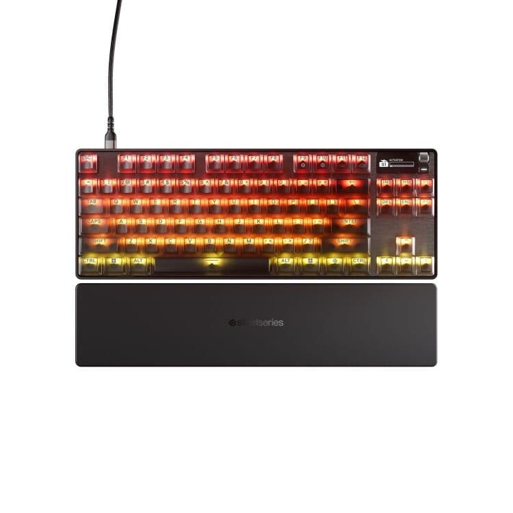 SteelSeries Apex Pro TKL Gen 3 (Steel) gaming toetsenbord — afbeelding 1
